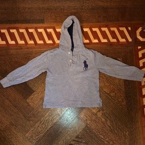 Boy’s Ralph Lauren Long Sleeve with Hoodie
